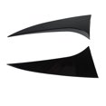 thumbnail image 1 of Rear Window Side Spoilers, Accurate Glossy Black Wear Resistant Anti Aging Simple Installation Side Splitter Trim Colorfast  For Car, 1 of 8