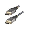 thumbnail image 1 of StarTech.com 3ft (1m) VESA Certified DisplayPort 1.4 Cable, 8K 60Hz HDR10, Ultra HD 4K 120Hz DP Video Cable, DisplayPort to DisplayPort Cable, DP Cord for Monitors/Displays, M/M - DP 1.4 Cable with Latches (DP14VMM1M) - DisplayPort cable - DisplayPort (M) to DisplayPort (M) - DisplayPort 1.4 - 3.3 ft - 4K120Hz (3840 x 2160) support, 8K60Hz (7680 x 4320) support, molded, passive - black, gray, 1 of 8