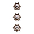 thumbnail image 3 of maskred Exquisite And Fashionable Halloween Enamel Pin Brooch Gift For Gothic Jewelry Enthusiasts And Alloy Spider Skeleton 3Set, 3 of 6