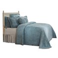 thumbnail image 4 of Better Trends BSWRKIBL Bague de Mariage Collection Roi Taille Couvre-Lit & 44; Bleu, 4 of 5