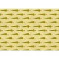 thumbnail image 1 of Ahgly Company Machine Washable Indoor Rectangle Transitional Orange Gold Area Rugs, 6' x 9', 1 of 7