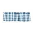 thumbnail image 2 of Aodebiao Blackout Window Valance, 18 Inches Long Kitchen Window Curtains Over Sink Rod Pocket Pattern Valance for Bathroom Bedroom Living Room, 2 of 6