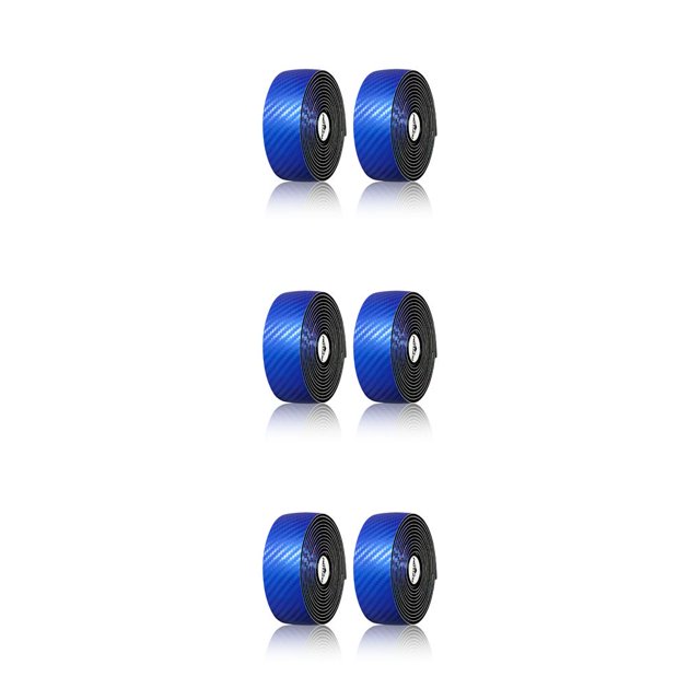 pitrice 2PCS/Box Road Racing Bike Wraps Anti-slip Super Elastic Bicycle Handlebar Belt Portable Comfortable Cycling Tapes Blue 3Set
