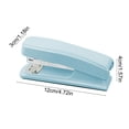 thumbnail image 3 of SIYTUAU Energy Saving Stapler Morandi Color Small Portable Binding Machine Student Stapler Office Stapler Blue Plastic Material Blue, 3 of 6