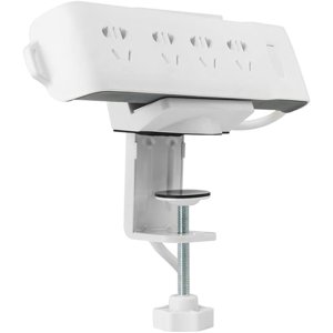 Universal Clamp-On Powerstrip Holder for for Power Strips, Surge Protector etc