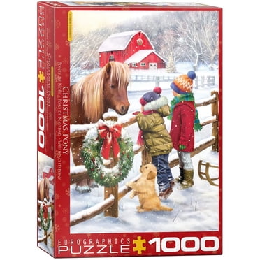 Christmas Pony 1000 Piece Puzzle