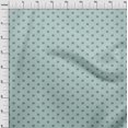 thumbnail image 4 of oneOone Popeline de Coton Sergé Tissu Bleu Clair Rétro Matériel de Robe Tissu Imprimé Tissu au Mètre 56 Pouces de Large, 4 of 5