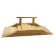 thumbnail image 3 of Xuanheng Wooden Fingerboard Ramp Gift for Enthusiasts Ornament Fingerboard Skate Park Style C, 3 of 7