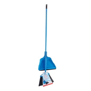 Great Value Angle Broom with Plastic Dust Pan