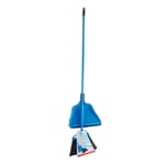 Great Value Angle Broom with Plastic Dust Pan