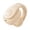 Beige, variant on lionlar Clip on Open Ear Headphone Ergonomic Ear Clip Earbud for Sport Working Music Black