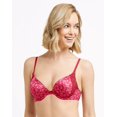 thumbnail image 1 of Maidenform Womens Natural Boost Demi Bra, 34D, Strawberry Rouge Lovely Stem, 1 of 1