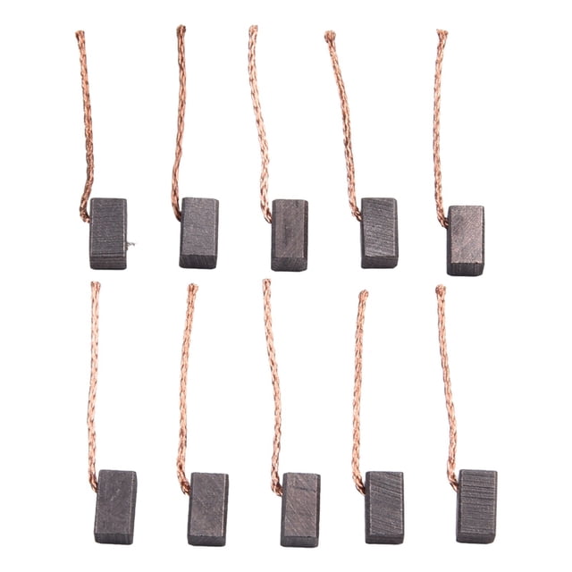 Bgsha 2/10pc Brush 6x6x10mm For Blower Motor, Fan Motor, Windshield Wiper Motor