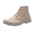thumbnail image 2 of LSLJS Espadrilles pour Hommes, Chaussures Décontractées Montantes à Lacets en Toile pour Hommes, Classiques Antidérapantes de Randonnée pour Étudiants, 2 of 5