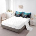 thumbnail image 3 of YST 3D Octopus Bedding Comforter Set Sea Animal Theme, 7pcs, King, 3 of 4