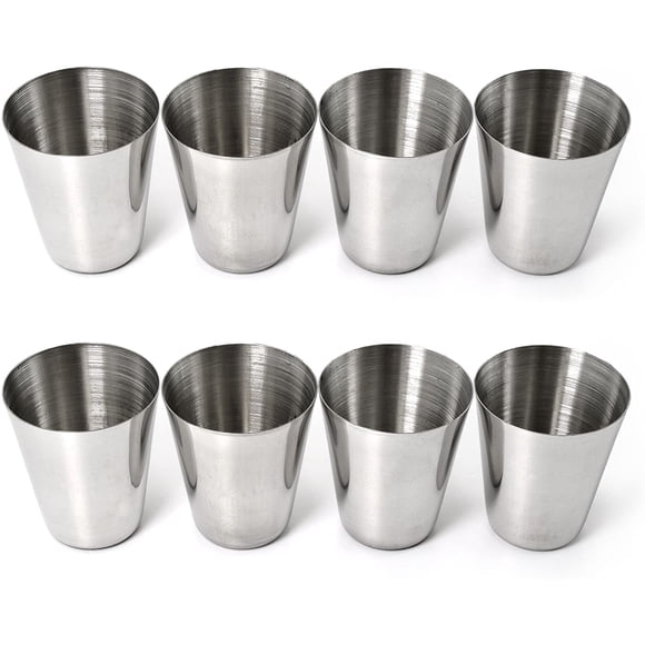 TAIWO Stainless Steel Shot Glasses Set of 12