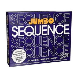 Jumbo Sequence Jeu de société de la famille Postage rapide 32 X 27 Inch-Vinsniv