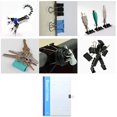 thumbnail image 3 of Medium Binder Paper Clips Clamps Black, 24 Pcs 1/4 Inch Metal Foldback Bulldog Clip for Office Home Kitchen (32mm), 3 of 8