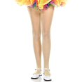 thumbnail image 1 of Girls Opaque Tights, Yellow - Large, 1 of 1