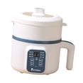 thumbnail image 4 of Tnarru Electric Hot Pot ,Dorm Lazy Pot ,Portable, 1.7 L Mini Hotpot Small Rice Cooker for Pasta Ramen Cooking Noodles Rice Travel With Steamer, 4 of 8