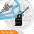 thumbnail image 2 of Attelage de Remorque de Bicyclette pour Remorque Thule - Attelage d'Essieu de Bicyclette pour Remorque Thule - pour Modèles de Chariots Thule (Noir, 1 Pce), 2 of 5
