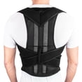 thumbnail image 1 of Graflsoa Adjustable Posture Corrector Belt for Men & Women - Breathable Back Support with Stabilizing Straps for Hunchback & Pain Relief (Size L), 1 of 7