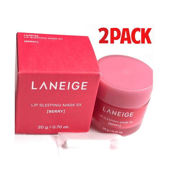 Lip Sleeping Mask by Laneige for Women - 20 g Lip Mask - [2-Pack]