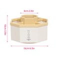 thumbnail image 3 of Pompotops 5-grid Multi-function Large-capacity Desktop Storage Box Student Office Pen Bucket Makeup Brush Holder Rotating, 360-degree Rotating Personalized Pen Holder Clearance, 3 of 3