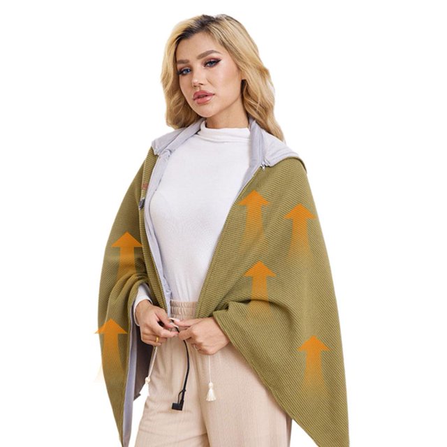 Heating shawl electric blanket outdoor blanket