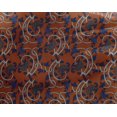 thumbnail image 4 of oneOone Georgette Viscose Fabric Leaves & Floral Block Printed Craft Fabric BTY 42 Inch Wide, 4 of 5