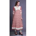 thumbnail image 3 of Bimba Print Long Party Wear Anarkali Kurta Flared A Line Kurtis For Women, 3 of 5