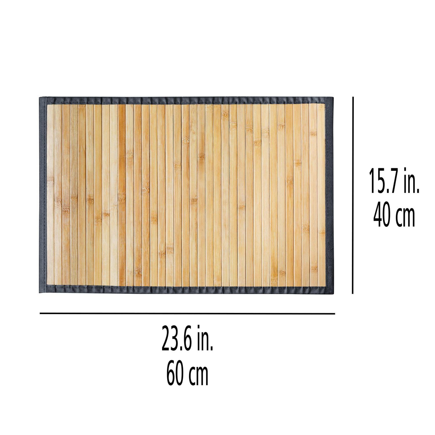 Tapis de bain en bambou Mainstays
