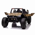 thumbnail image 1 of VOLTZ TOYS 2-Seater 24V Kids Ride On UTV - Realistic Off-Road Dune Buggy with EVA Tires, Spring Suspension, Remote Control & Music - Maple, 1 of 8