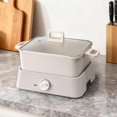 thumbnail image 4 of GROWTH TANK Electric Hot Pot 3.2L Removable Multiuse Adjustable Electric Shabu Shabu Pot, 4 of 8