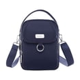thumbnail image 1 of EGNMCR Organisateurs et Rangement de Garde-Robe, Sac Bandoulière Imperméable pour Femmes, Sac pour Téléphone Mobile à Compartiments Multiples Sac Messager pour Femmes Sac Décontracté en Toile Oxford Sac pour Femmes Épaule Bandoulière Rangement, 1 of 2