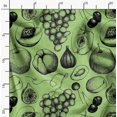 thumbnail image 2 of Soimoi Crepe Silk Fabric Mix Fruits Print Sewing Fabric Yard 42 Inch Wide, 2 of 6