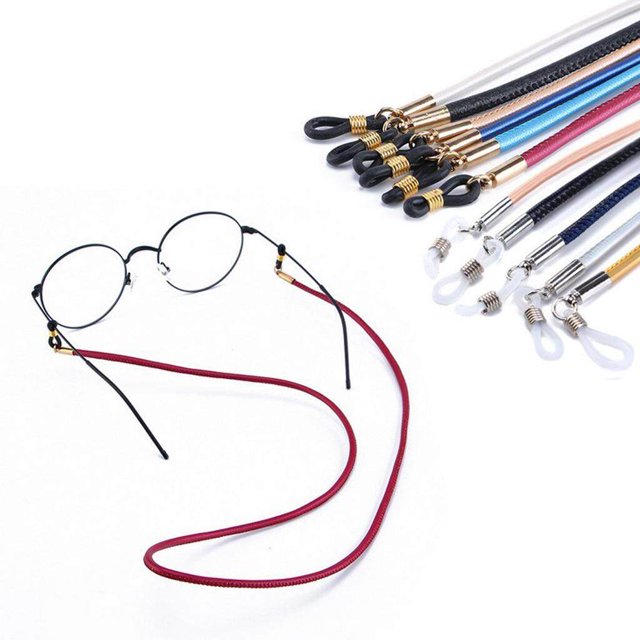 Maoww Chaînes pour Lunettes pour Enfants Lot de 5/lot Support d'Installation Sangle pour Lunettes de Soleil Résistante à l'Usure avec Fixation Lunettes Type B