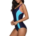 thumbnail image 4 of Charmo Women's One Piece Athletic Racerback Swimsuit Slimming Bathing Suit, 4 of 5