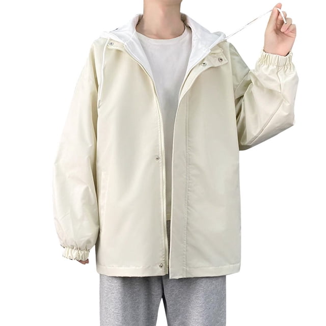 Veste Blouse à Manches Longues Automne Hiver à Capuche avec Poches