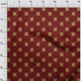 thumbnail image 2 of oneOone Silk Tabby Fabric Floral Block Print Fabric BTY 42 Inch Wide, 2 of 4