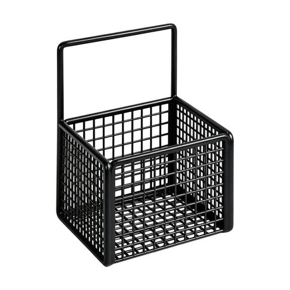 Solution d'Organisation de Rangement pour Espaces de Vie Contenant de Rangement Tissé avec Poignées pour Étagères et Couverture de Lessive Polyvalente et Support de Pièce pour Intérieurs de Maison