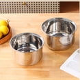 thumbnail image 4 of Aqestyerly Doublure Intérieure de Casserole en Acier Inoxydable de Rechange pour Cuiseur à Riz, Antiadhésive et Durable, Doublure Intérieure de Casserole pour Cuiseurs à Riz Multifonctions HWRETIE, 4 of 5