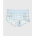 thumbnail image 4 of Boyshort Panty With Lace Trim in Breezy Gingham, 4 of 5