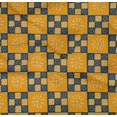 thumbnail image 4 of oneOone Organic Cotton Poplin Twill Fabric Geometric & Floral Block Print Fabric BTY 42 Inch Wide, 4 of 4