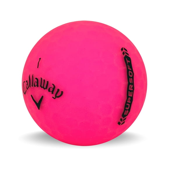 48 Callaway Supersoft Mat Rose Immaculé par Mulligan Golf Balls - Balles de Golf Usagées