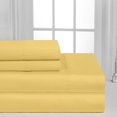 thumbnail image 2 of Oxford Collection 600 Thread Count Deep Pocket Egyptian Quality Cotton Solid Sheet Set (King, Gold), 2 of 3