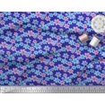 thumbnail image 3 of Soimoi Satin Silk Fabric Artistic Floral Decor Fabric Printed Yard 42 Inch Wide, 3 of 3
