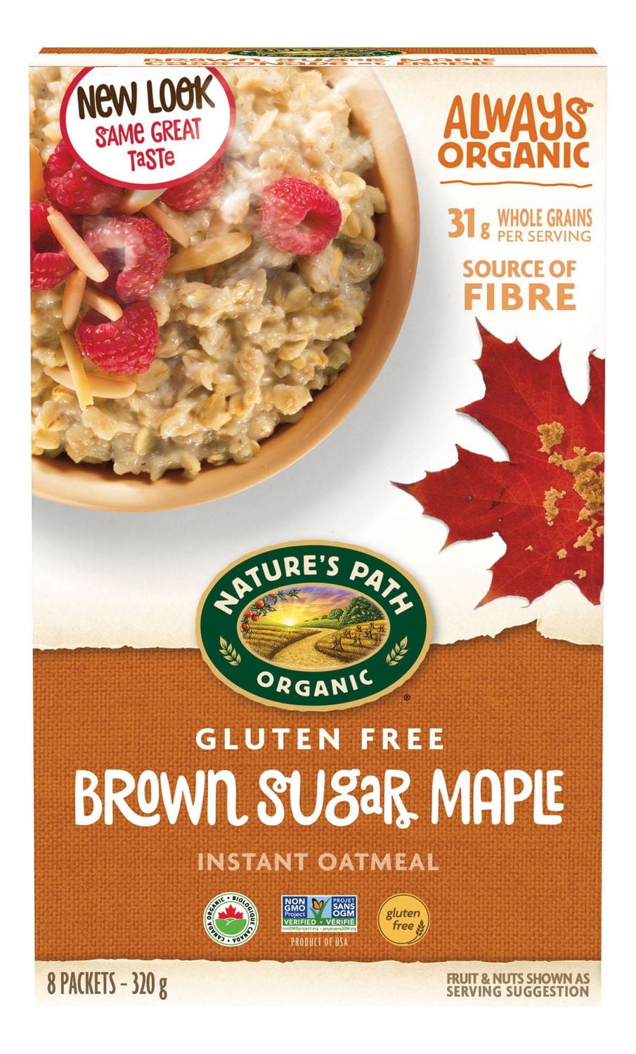 Nature's Path Sans Gluten Cassonade et Érable Gruau