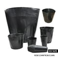 thumbnail image 2 of 100pcs Plastic Planter Pot Home Garden Greenhouse Plant Nursery Flower Planting Seedling Grow Pot, 2 of 9