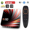 thumbnail image 2 of Pour Android Tv Box Android 10.0 4k 4 Go 32 Go 64 Go Lecteur Multimédia Vidéo 3d Boîtier Tv Intelligent 4+32G_British plug, 2 of 2
